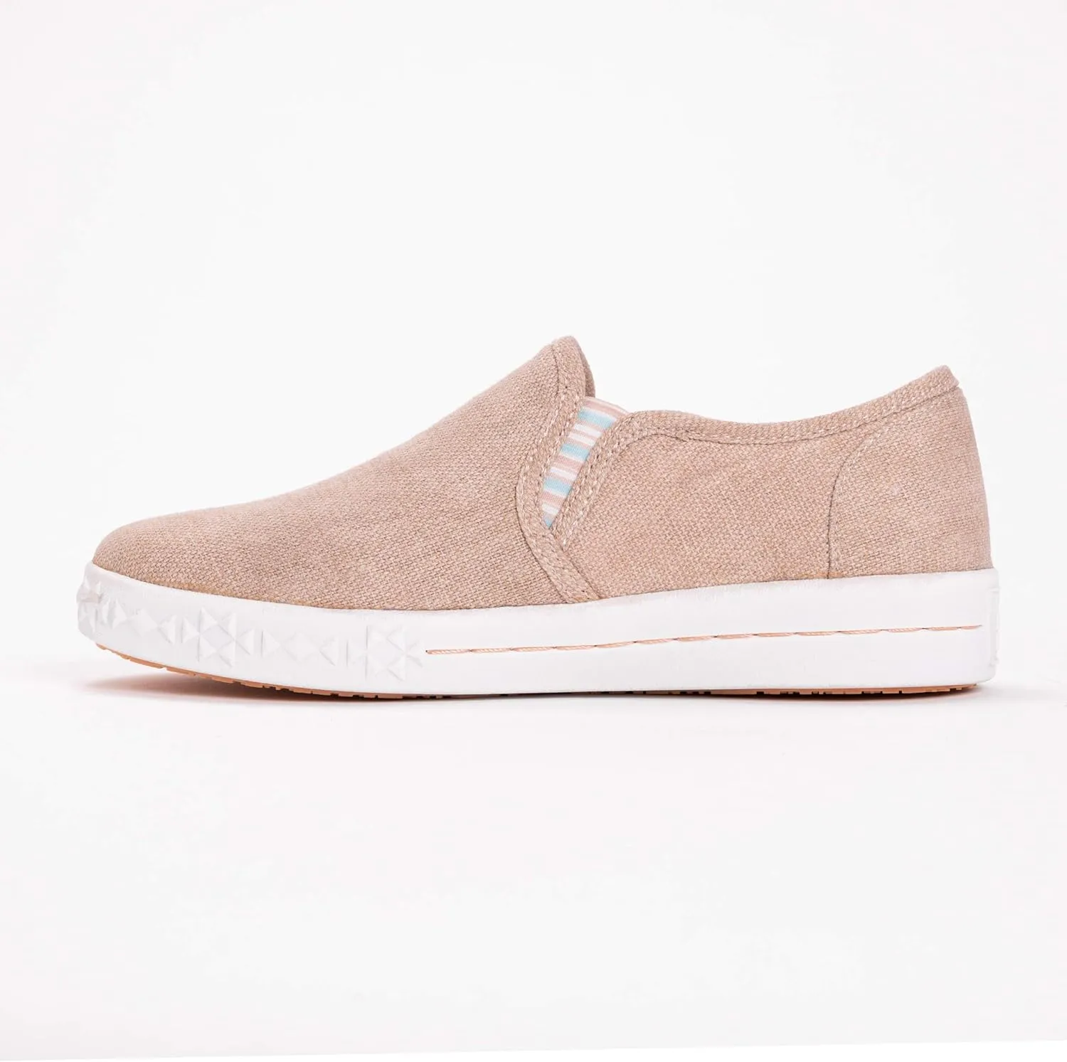MUK LUKS Women's Street Savvy Sneaker-Blue Loafer