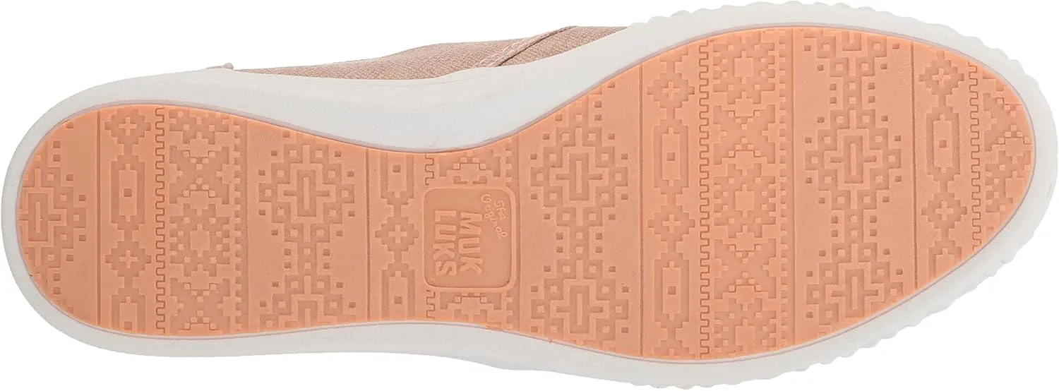 MUK LUKS Women's Street Savvy Sneaker-Blue Loafer
