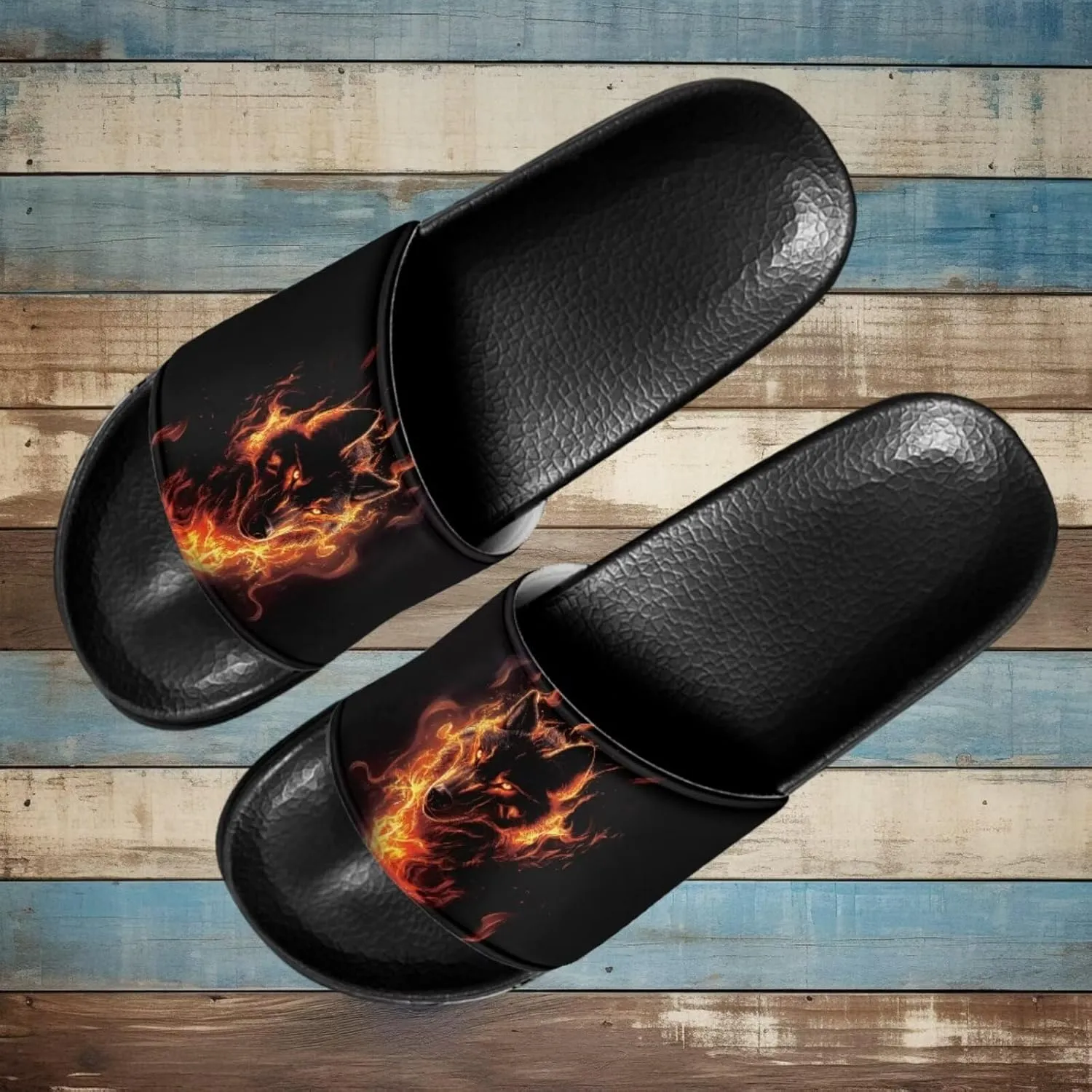 Mumeson Unisex Slippers House Shoes Summer Non-Slip Beach Sandals Shoes Light Indoor Outdoor Slipper US Size 5-11
