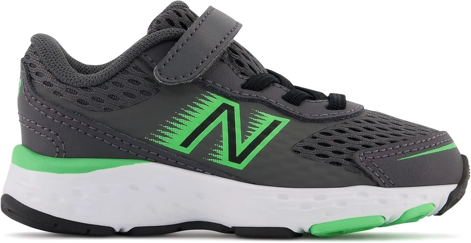 New Balance Kids' 680 V6 Hook and Loop Running Shoe