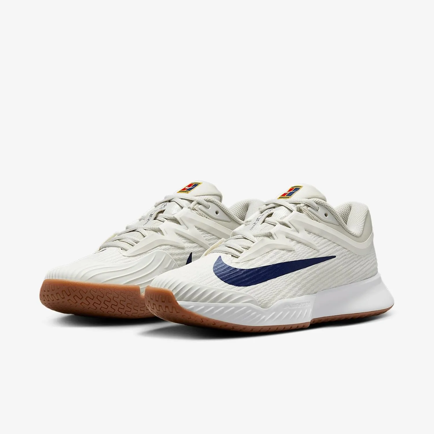 Nike Vapor Pro 3 Women's Hard Court Tennis Shoes (FZ2158-100, Summit White/Light Bone/Phantom/Binary Blue)