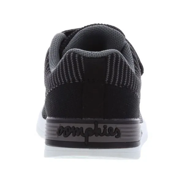 Oomphies Black Wynn Childrens Sneakers OK2082B