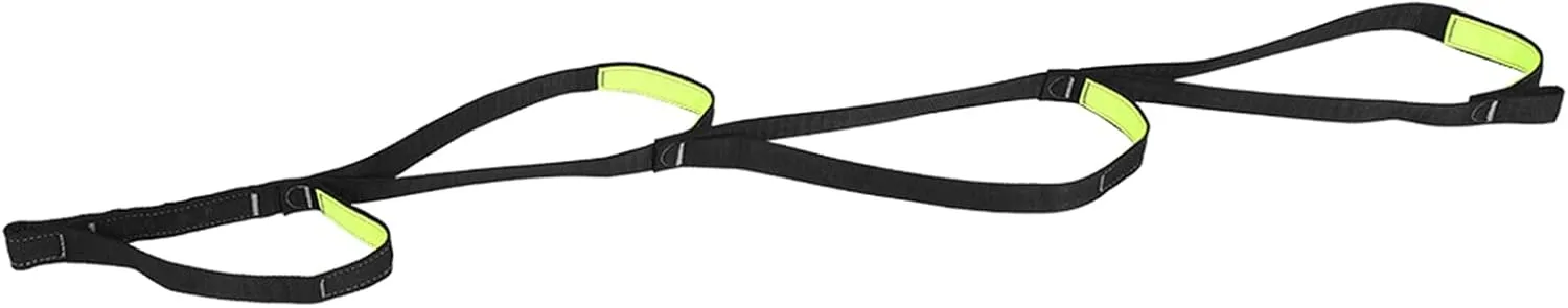 OUKENS Climbing Aider, 4 Step Foot Ascender Loop Climbing Rope, Ladder Aid Tool for Rock Climbing Mountaineering Caving Rescue Aerial Work