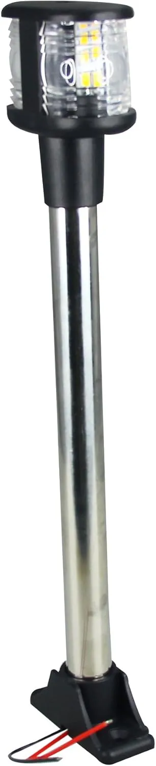 Pactrade Marine Boat Pontoon 11 1/2" SS304 Stern Anchor Masthead LED Light 12V