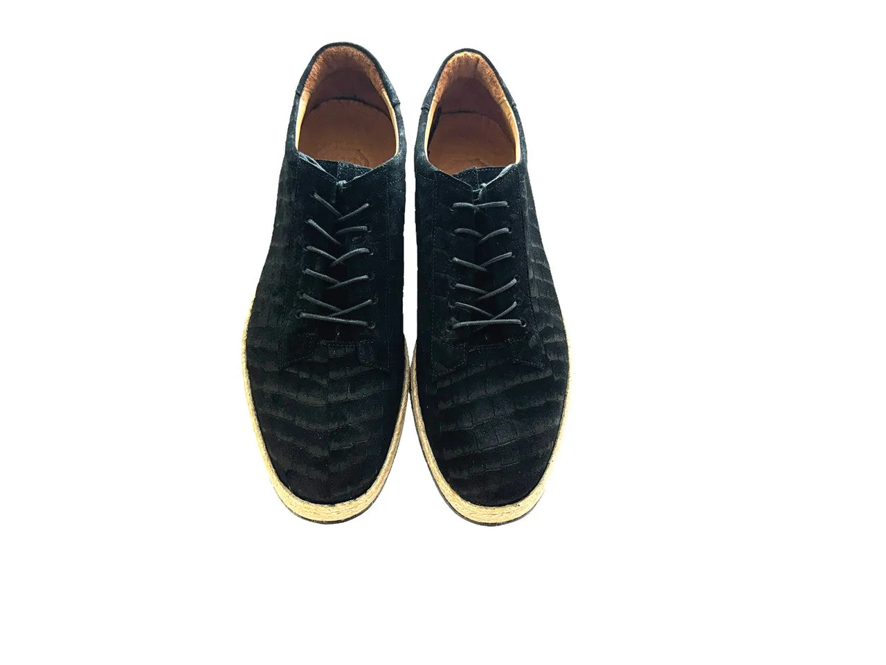 Pelle Line - Monaco Crocco Print Sport- Black