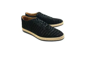 Pelle Line - Monaco Crocco Print Sport- Black