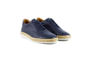 Pelle Line - Monaco Full Genuine Ostrich- Navy