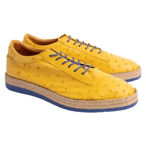 Pelle Line - Monaco Full Genuine Ostrich- Yellow