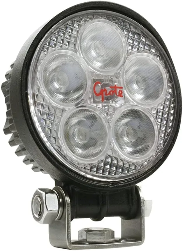 PERLUX Led Forward Lighting Round Work Lamp Assembly