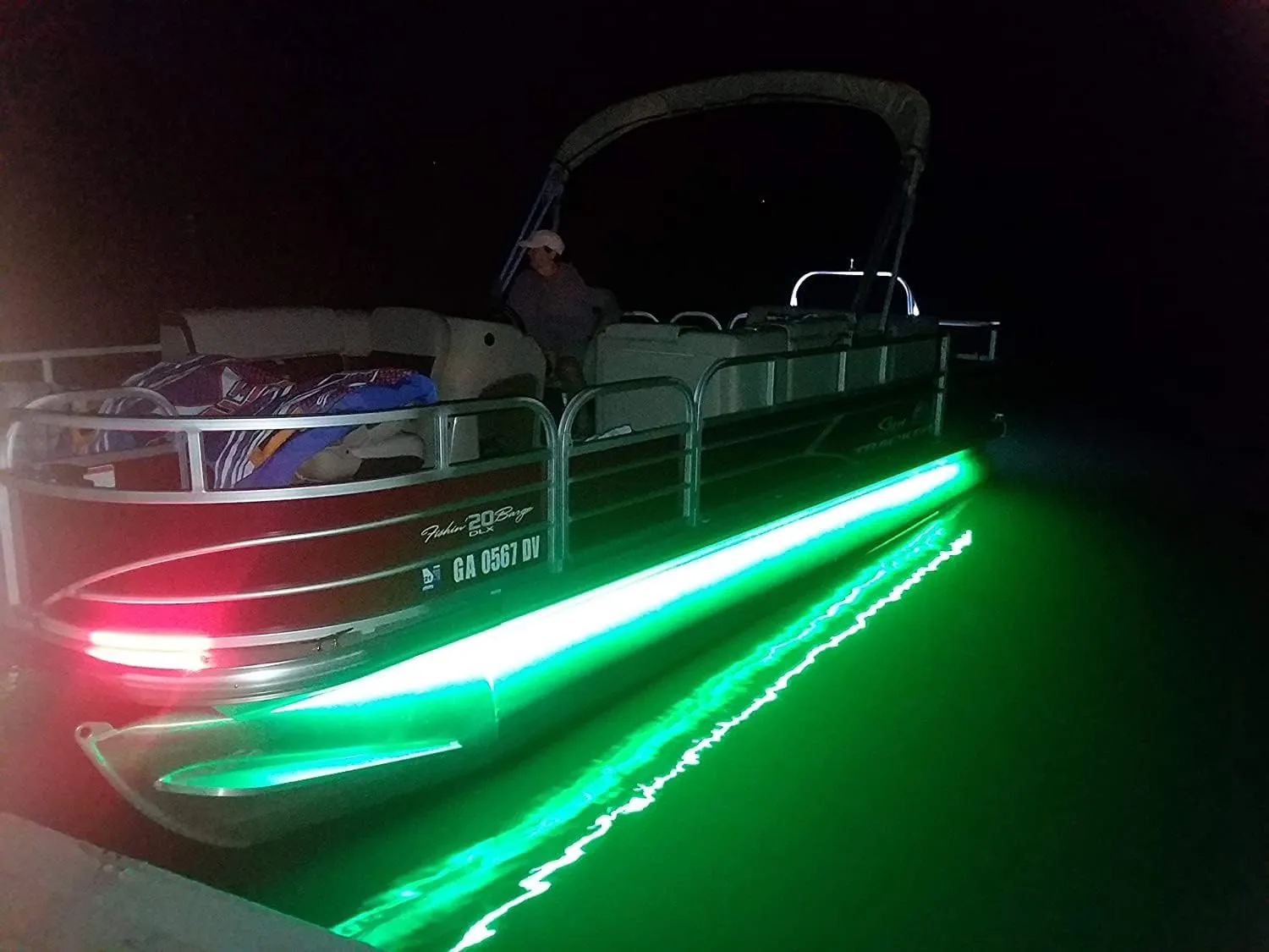Pimp My Pontoon Multi-Color LED Light kit Color-Changing DIY Under Deck Light Strings with Remote 19ft