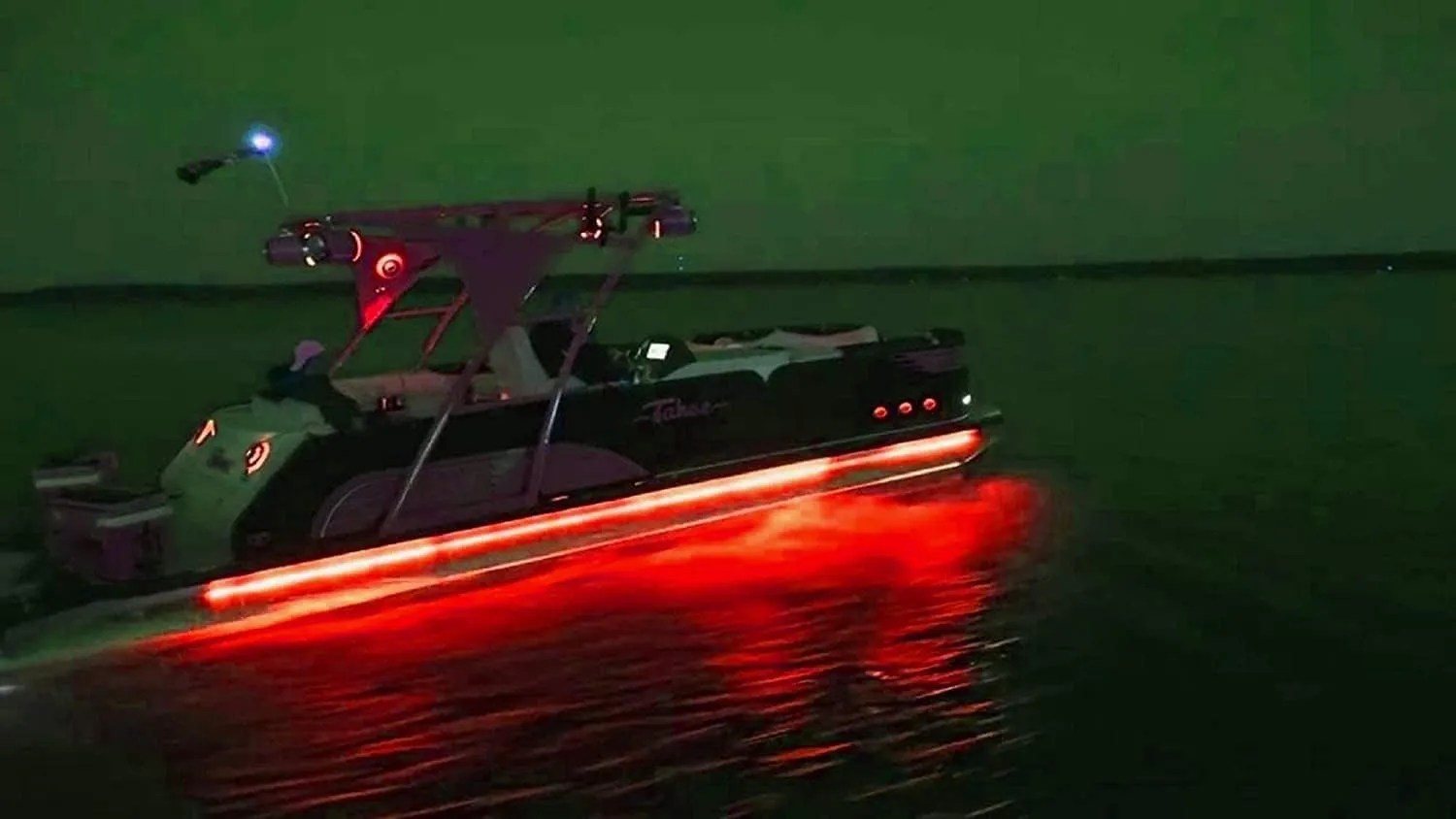 Pimp My Pontoon Multi-Color LED Light kit Color-Changing DIY Under Deck Light Strings with Remote 19ft