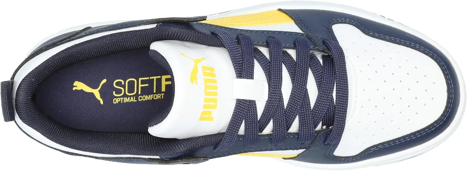 PUMA Unisex-Child Rebound Layup Lo Sneaker