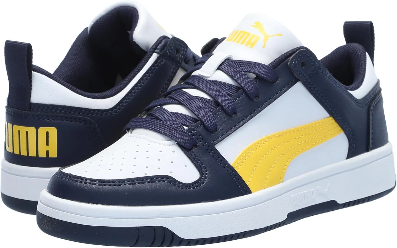 PUMA Unisex-Child Rebound Layup Lo Sneaker