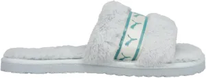 PUMA Womens Fluff Remix Slide Casual Sandals Casual - Green - Size 10 M