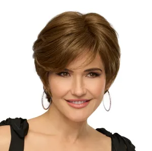 Raquel Welch Top Billing 5 Inch Top-Of-The-Head Hairpiece by Hairuwear, RL6/8 Dark Chocolate