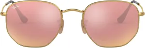Ray-Ban Rb3548n Hexagonal Flat Lens Evolve Photochromic Sunglasses