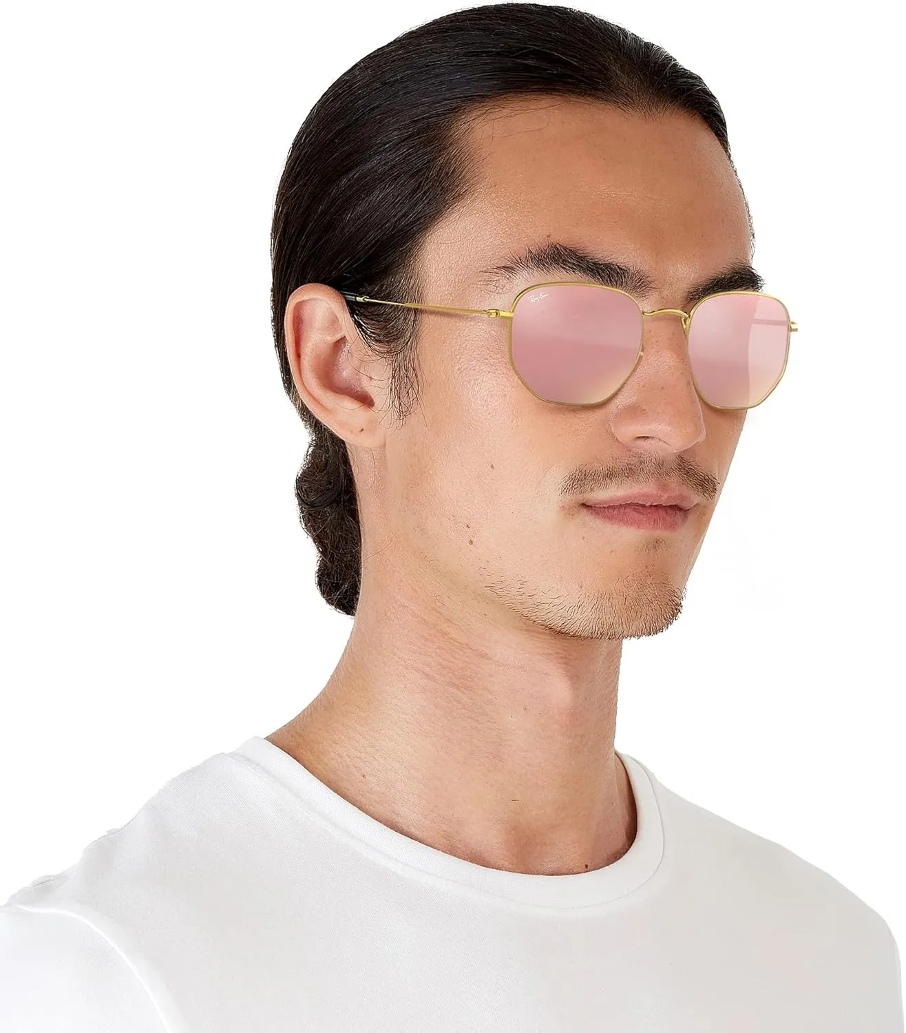 Ray-Ban Rb3548n Hexagonal Flat Lens Evolve Photochromic Sunglasses