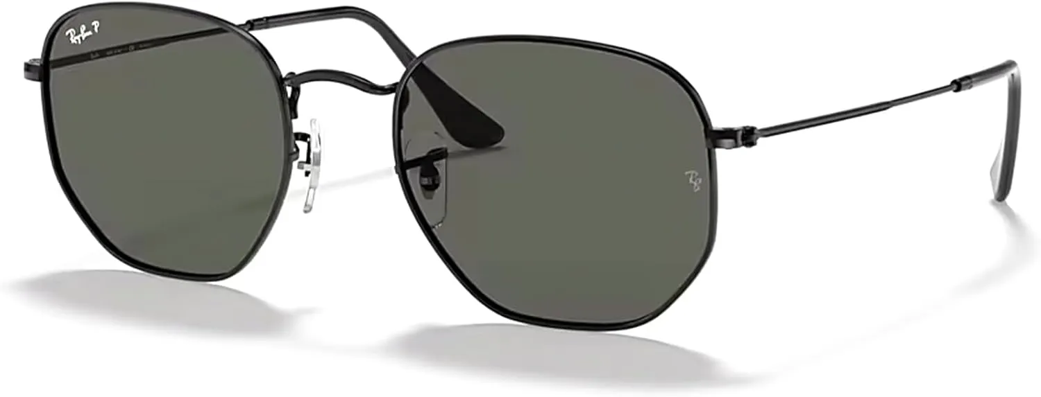 Ray-Ban RB3548N Hexagonal Sunglasses For Men For Women   Bundle with Designer iWear Kit