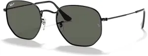 Ray-Ban RB3548N Hexagonal Sunglasses For Men For Women   Bundle with Designer iWear Kit