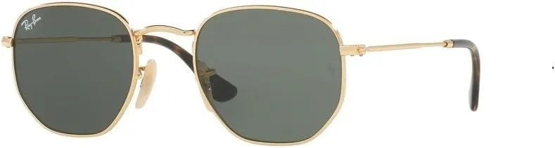 Ray-Ban RB3548N Hexagonal Sunglasses For Men For Women   Bundle with Designer iWear Kit