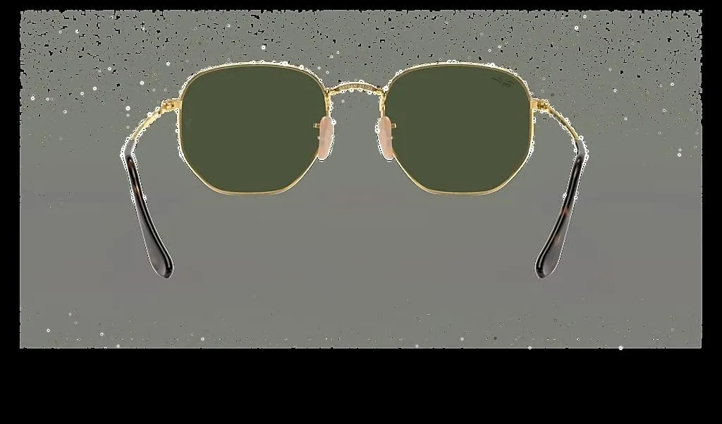Ray-Ban RB3548N Hexagonal Sunglasses For Men For Women   Bundle with Designer iWear Kit