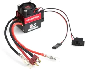 RC Car ESC,60A Brushed ESC Electronic Speed Controller for TRX4 SCX10 RC Crawler Car(T Plug)