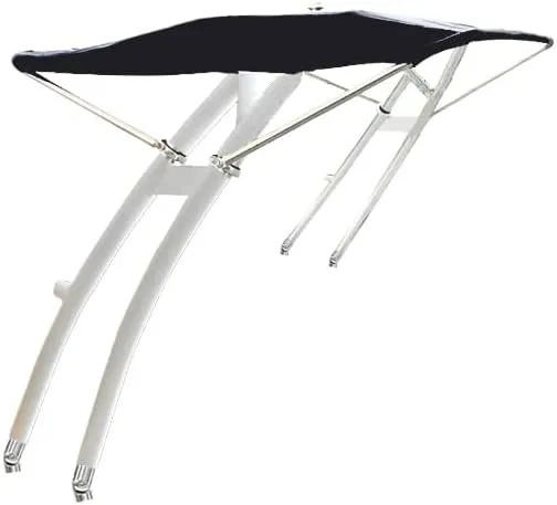Reborn Launch Reverse Arch Universal Wakeboard Boat Tower-Forward Leaning Facing Swept-Fits Boats with Beams 78" - 106" - Easily Folds Down - 2.25inch 6063 Aircraft Aluminum