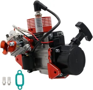 Red 29cc 2-Stroke Rc Boat Marine Motor for Racing Boats Zenoah Rcmk QJ Engines G290PUM