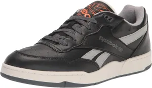 Reebok Unisex BB 4000 II Sneaker, Core Black/Chalk/Pure Grey, 11.5 US Men