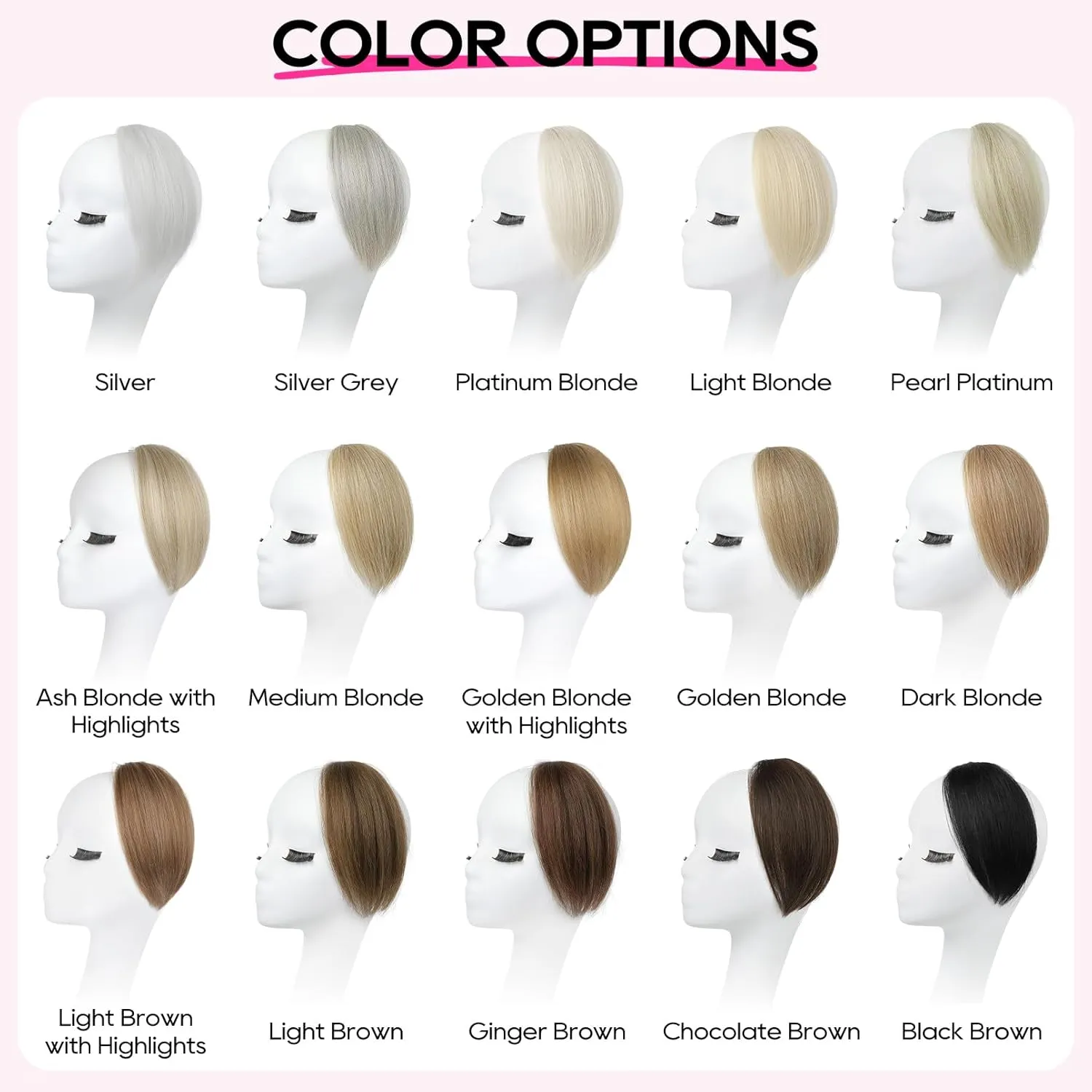 REECHO Clip in Hair Volumizer, 2PCS 8 inch Short Thick Clip in Hairpieces Adding Extra Volume Hair Extensions for Women with Thin Fine (Deep Blonde, 8 Inch(Pack of 2))