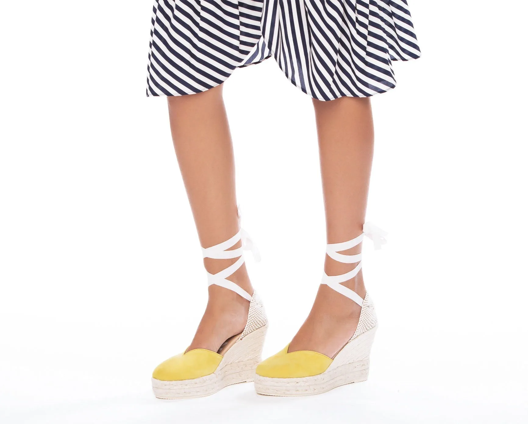 Returning customer offer H Sunny Wedge Yellow Express worldwide Hamptons - Sandals -