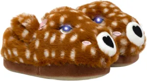 Robeez Toddler Slippers, Girls and Boys Light Up Animal Slippers for Kids, 12 Months - 8 Years
