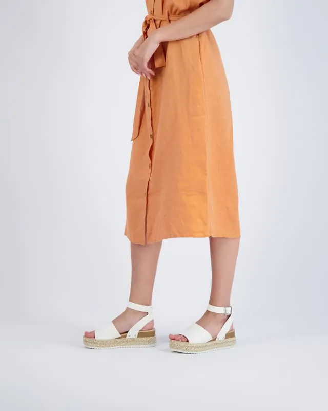 Sandals Casual Miranda Womens Flatform Espadrille Toe Futuristic Open All-in-one Cushionaire Natural