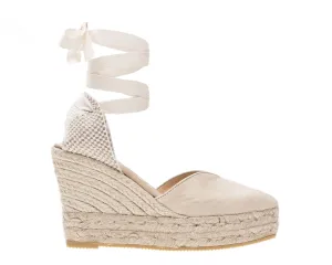 Sandals - Champagne - Wedge Trustworthy assistance H Unique Beige Hamptons