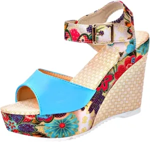 Sandals Wedge Dressy Heeled Sandals 2024 Straw Summer Boho Ladies Spring Espadrille Trendy Platform Wedge Spring 2024
