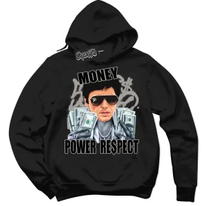 Satin Shadow 1s Sneaker Hoodie Tony Montana Graphic