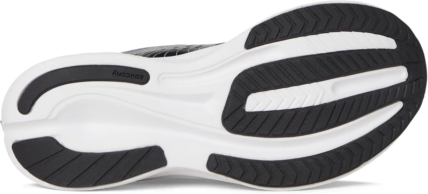 Saucony Ride Kidz Sneaker, Black/White, 6.5 US Unisex Big Kid