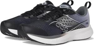 Saucony Ride Kidz Sneaker, Black/White, 6.5 US Unisex Big Kid