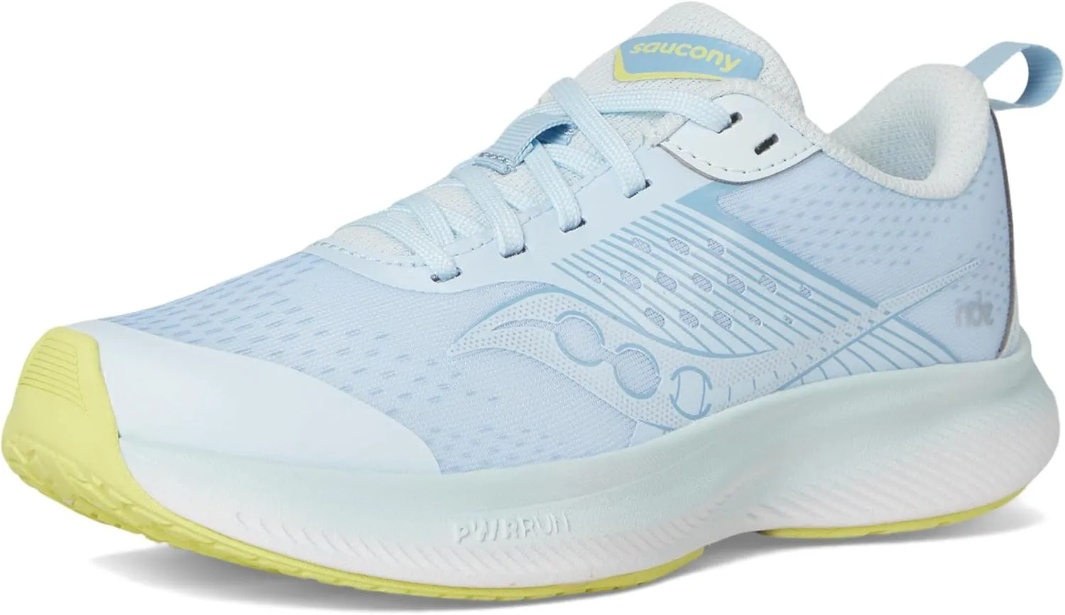 Saucony Ride Kidz Sneaker, Blue, 4 US Unisex Big Kid