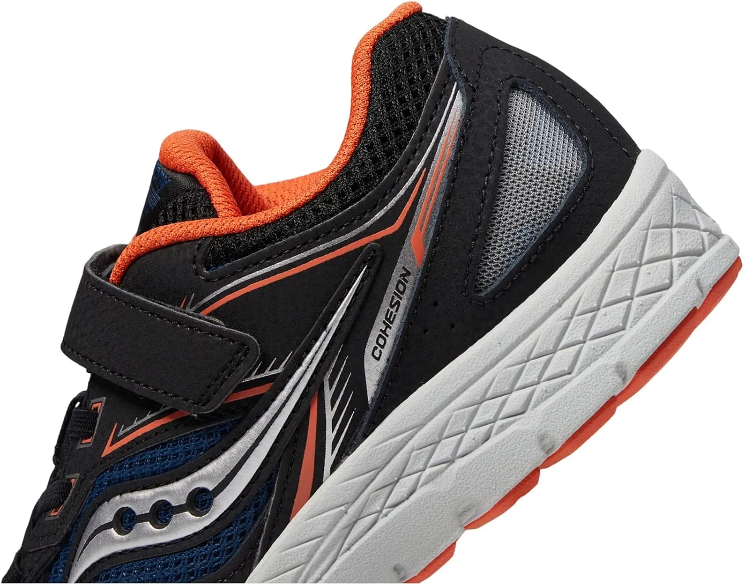 Saucony Unisex-Child Cohesion 14 Alternative Closure Jr Running Shoe