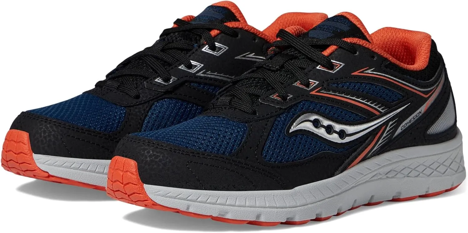 Saucony Unisex-Child Cohesion 14 Lace to Toe Running Shoe