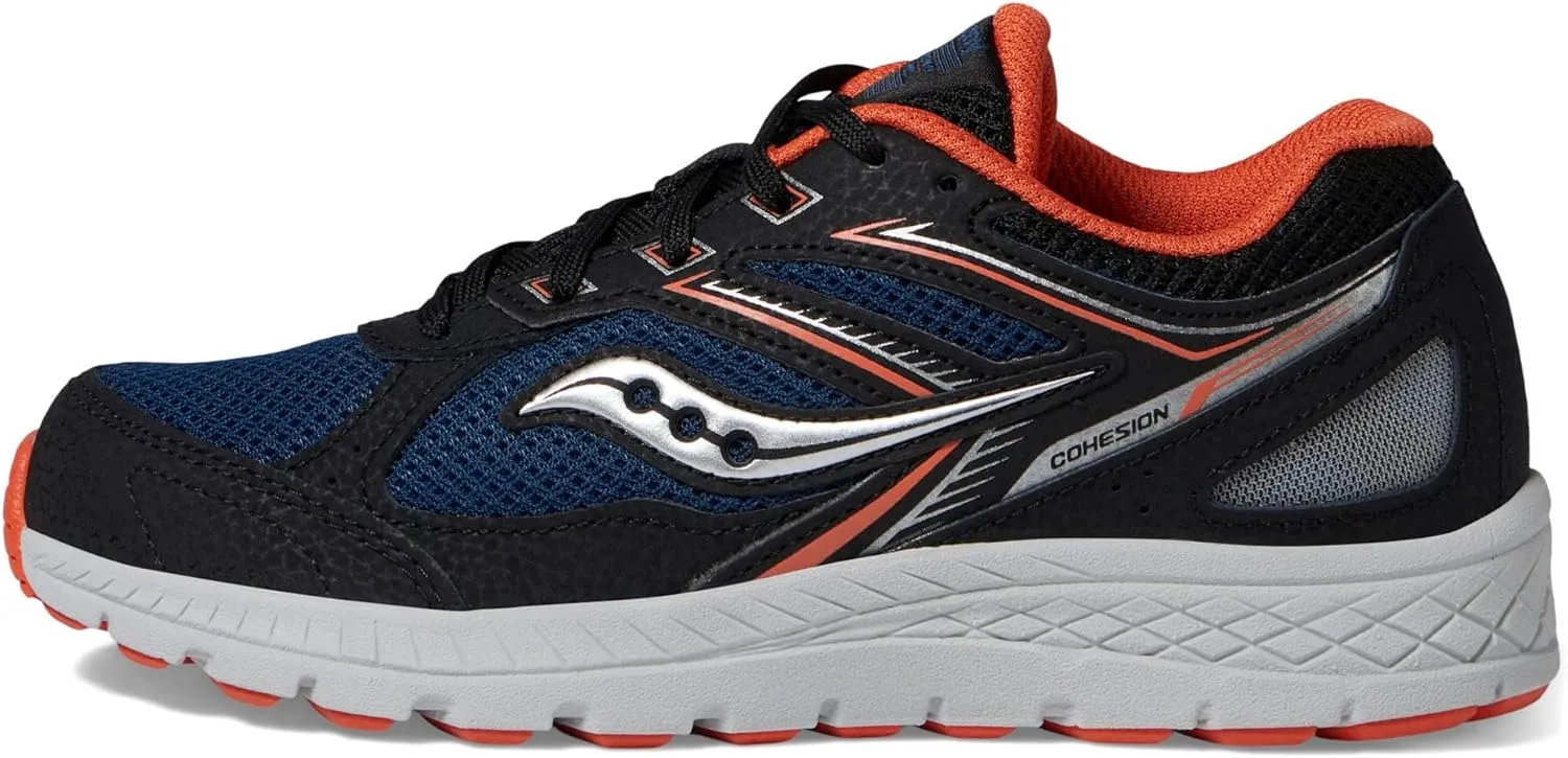 Saucony Unisex-Child Cohesion 14 Lace to Toe Running Shoe