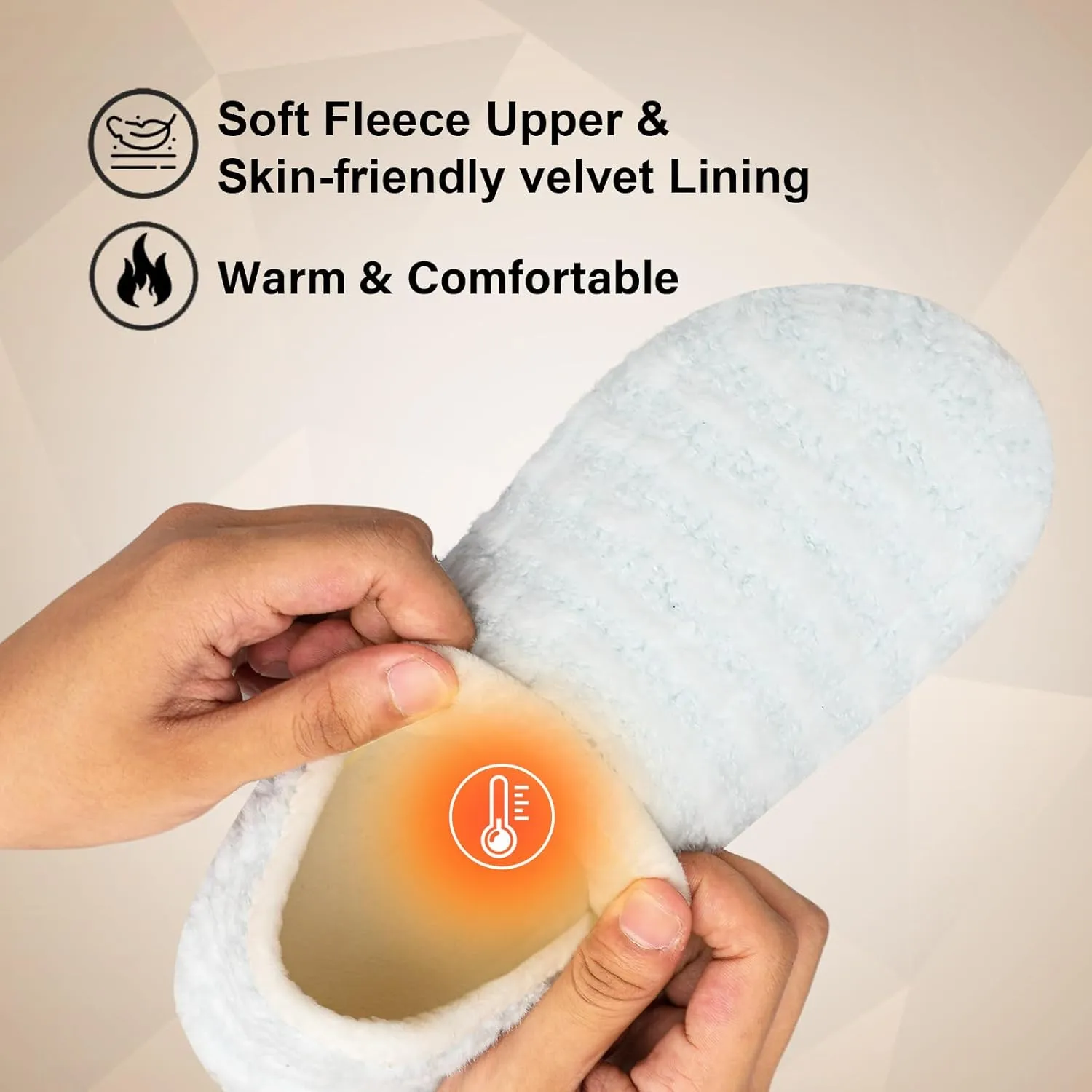 Scurtain Slippers for Women Men House Slipper Socks Lightweight Unisex Adults Barefoot Shoes Non-Slip Travel Slippers