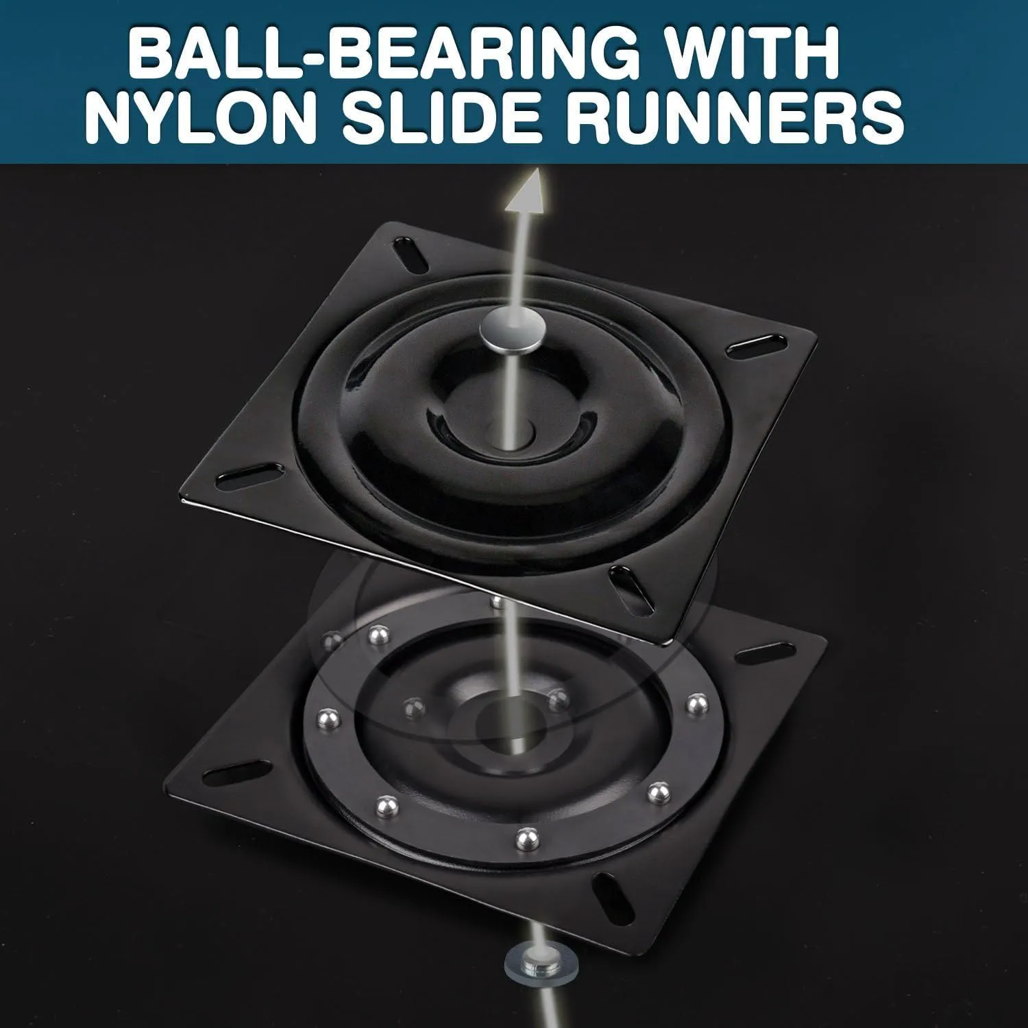 Seat Base for Boat Seat, Premium Boat Seat Pedestal - Ideal for Boating and Fishing Enthusiasts