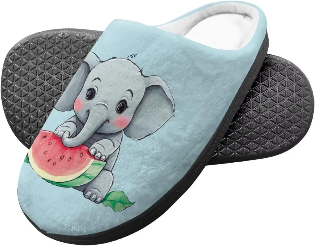 Slippers for Boys Girls Non-slip House Slipper Lightweight Warm Winter Slippers for Kids