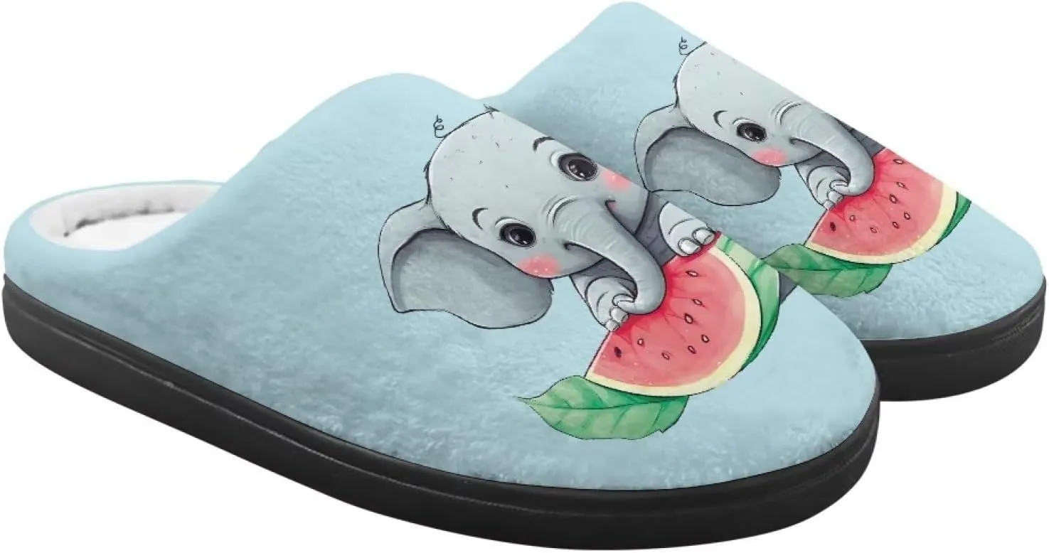 Slippers for Boys Girls Non-slip House Slipper Lightweight Warm Winter Slippers for Kids