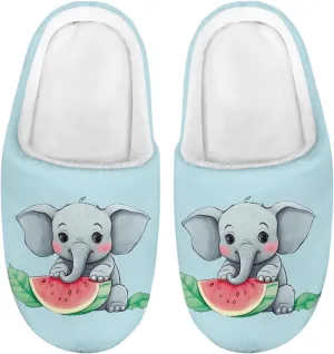 Slippers for Boys Girls Non-slip House Slipper Lightweight Warm Winter Slippers for Kids