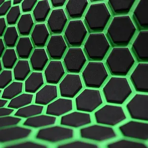 Small Hexagonal 98.4"X43.31"EVA Self-Adhesive eva Foam Boat Flooring for Yacht Pool Boat Flooring Sheet Thick Non-Skid mat
