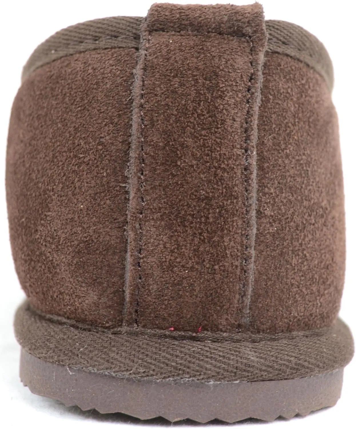 SNUGRUGS Mens Luxury Sheepskin Slipper with Light Weight Flexible Sole