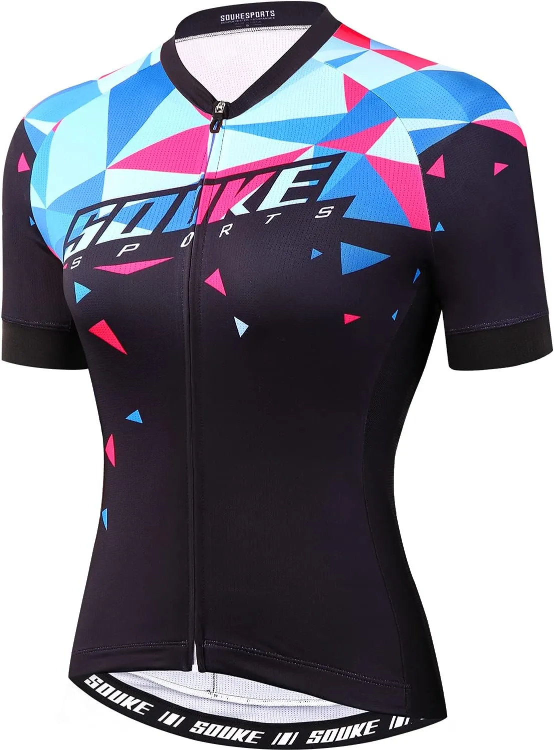 Souke Sports Women's Cycling Jersey Biking Shirts Short Sleeve Shirt Biking Clothing